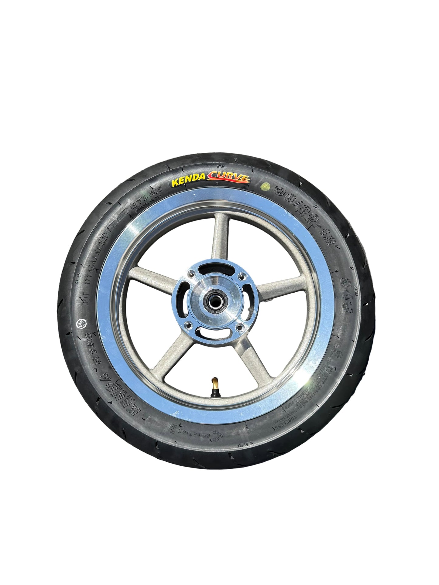 12-Inch Chrome SuperMoto Wheels for Tuttio/Yozma/Razor Etc.